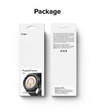 Galaxy Watch 5 Pro 45mm Case + Band | Fusion-X Guard - Front and back views of the white Ringke Fusion-X Guard packaging.