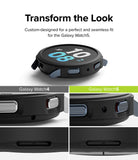 Galaxy Watch 5 44mm Case | Air Sports - Comparison of Air Sports case fit on Galaxy Watch 4 and Galaxy Watch 5.