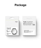 Galaxy Watch 5 / 4 (44mm) Case | Fusion-X - Front and back views of Ringke Fusion-X watch case packaging.