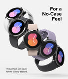 Galaxy Watch 5 (40mm) Case | Slim - Five Galaxy Watch 5 units in various colors arranged diagonally against a white background.