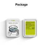 Galaxy Watch 6 (40mm) | Premium Bezel Styling - Front and back view of Ringke bezel styling packaging for Galaxy Watch 6.