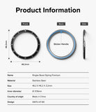 Galaxy Watch Ultra | Bezel Styling Premium & Glass - Technical diagram showing front, back, and side views with 46.2mm dimensions.