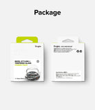 Galaxy Watch Ultra | Bezel Styling & Glass - Front and back view of Ringke packaging for Galaxy Watch Ultra accessories.