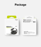 Galaxy Watch Ultra | Slim & Glass - Front and back view of Ringke packaging for a Galaxy Watch Ultra slim case and glass.
