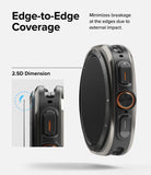 Galaxy Watch Ultra Screen Protector | Glass - R10 - Side view of smartwatch showing 2.5D edge-to-edge glass coverage.