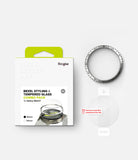 Galaxy Watch 7 (40mm) | Bezel Styling & Glass - Ringke bezel styling kit with a metal bezel ring and tempered glass screen protector.