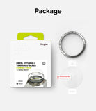 Galaxy Watch 7 (44mm) | Bezel Styling & Glass - Ringke bezel styling kit with metal ring and tempered glass screen protector.