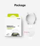 Galaxy Watch 7 (44mm) | Slim & Glass - Ringke combo pack with protective watch case and tempered glass screen protector.