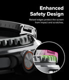 Galaxy Watch 8 Classic 46mm | Bezel Styling Premium - Close-up of watch bezel with a circular inset highlighting raised edges for screen protection.