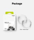 Galaxy Watch 8 Classic 46mm Case | Slim - Ringke 2-pack clear and alpine clear protective cases for Galaxy Watch 8.
