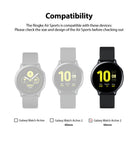 Galaxy Watch Active 2 44mm Case | Air Sports - Compatibility chart showing three smartwatches with the 44mm model selected.