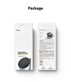 Galaxy Watch Active 2 (44mm) | Air Sports Black + Bezel Styling - Front and back of product packaging for watch accessories.