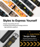 Watch Lug 20mm | Rubber One Bold Band - Design - Assorted patterned watch bands with high-definition UV-printed graphics.