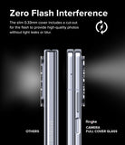 Galaxy Z Fold 5 | Camera Protector Glass [2 Pack] - Galaxy Z Fold 5 | Camera Protector Glass - Side-by-side comparison of camera lens protectors on a smartphone.