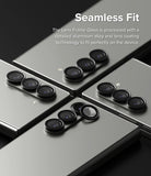Galaxy Z Fold 6 | Camera Lens Frame Glass (2 Pack) - Multiple Galaxy Z Fold 6 phones showing lens protectors applied.