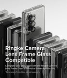 Galaxy Z Fold 6 Case | Slim Magnetic - Clear phone case on a Galaxy Z Fold 6 with black individual camera lens protectors.