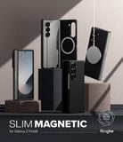 Galaxy Z Fold 6 Case | Slim Magnetic - Multiple black Galaxy Z Fold 6 phones with slim magnetic cases on display.
