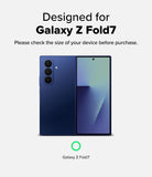 Galaxy Z Fold 7 Case | Alles - Text confirming Galaxy Z Fold 7 compatibility with a graphic of the phone's back and front.