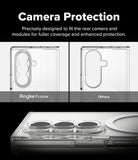 Galaxy Z Fold 7 Case | Fusion Magnetic - Comparison showing the Ringke case's full camera coverage versus standard cases.