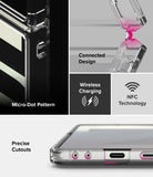 Galaxy Z Flip 7 Case | Fusion Design - Features micro-dot pattern, connected hinge design, wireless charging, and precise cutouts.
