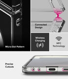 Galaxy Z Flip 7 Case | Fusion Magnetic - Features micro-dot pattern, connected hinge design, wireless charging, and precise cutouts.