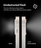 iPhone 12 Mini | Camera Styling - Side-by-side comparison showing a slim Ringke camera cover versus a bulky competitor.