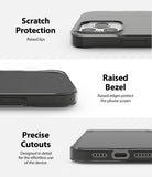 iPhone 12 Pro Max Case | Air + Shoulder Strap - Close-ups showing raised camera lips, screen bezels, and precise port cutouts.
