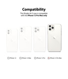 iPhone 12 Pro Max Case | Air-S - Compatibility chart showing four iPhone 12 models with a checkmark only on the iPhone 12 Pro Max.