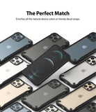 iPhone 12 / 12 Pro Case | Fusion-X2 - Multiple iPhones in black protective cases arranged in a grid with one centered in front.