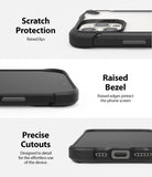 iPhone 12 / 12 Pro Case | Fusion-X2 - Close-ups showing raised camera lips, screen bezels, and precise port cutouts.