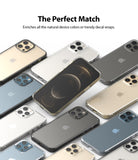 iPhone 12 / 12 Pro Case | Fusion - Multiple iPhones in clear protective cases arranged on a white background.