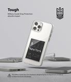 iPhone 12 / 12 Pro Case | Fusion Design - Clear phone case with New York graphic, featuring military-grade drop protection.