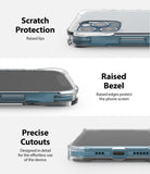 iPhone 12 / 12 Pro Case | Fusion Plus - Three close-up views showing raised camera lips, screen bezels, and precise port cutouts.