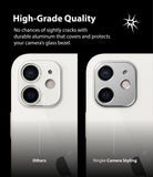 iPhone 12 | Camera Styling - Comparison of a cracked camera lens versus one protected by a durable aluminum Ringke cover.