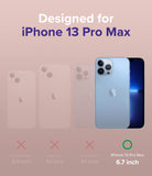 iPhone 13 Pro Max Case | Air-S - Comparison chart showing iPhone 13 Pro Max is the only compatible model for this case.