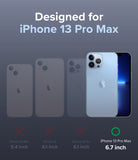iPhone 13 Pro Max Case | Air-S - Comparison chart showing iPhone 13 Pro Max is the only compatible model for this case.