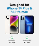iPhone 14 Plus / 13 Pro Max Screen Protector | Privacy Glass - iPhone 14 Plus / 13 Pro Max Screen Protector - Compatibility graphic showing iPhone 14 Plus and 13 Pro Max 6.7-inch models.