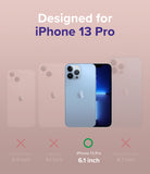 iPhone 13 Pro Case | Air-S - Comparison chart showing iPhone 13 Pro is the correct fit among other iPhone 13 models.