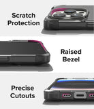 iPhone 14 Pro Max Case | Fusion Bumper - Close-ups showing camera protection, raised screen bezels, and precise port cutouts.
