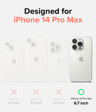 iPhone 14 Pro Max Case | Fusion Design - Comparison chart showing iPhone 14 Pro Max is the only compatible model.