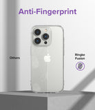 iPhone 14 Pro Max Case | Fusion Matte - Comparison showing a scratched, smudged case versus a clean Ringke Fusion case.