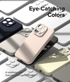 iPhone 15 Pro Max Case | Silicone Magnetic - Assorted pastel and dark silicone phone cases arranged on a surface.