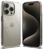 iPhone 15 Pro Max Case | Fusion - Clear protective case shown from back and front angles on an iPhone 15 Pro Max.