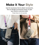 iPhone 15 Pro Case | Fusion - Two people wearing iPhone 15 Pro cases with colorful accessory straps attached to the phone.