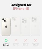iPhone 15 Case | Silicone Magnetic - Compatibility chart showing iPhone 15 6.1 inch as the only supported model.