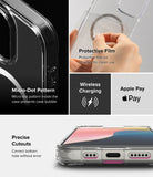iPhone 16 Pro Max Case | Fusion Magnetic Matte - Features protective film, micro-dot pattern, wireless charging, and precise port cutouts.