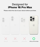 iPhone 16 Pro Max Case | Rugged Gear - iPhone 16 Pro Max Case - Comparison chart showing iPhone 16 Pro Max is the only compatible model with a green checkmark.
