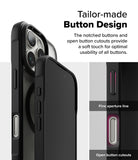 iPhone 16 Pro Case | Fusion Bold Magnetic - Close-up of phone case buttons with notched and open cutouts for usability.