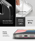 iPhone 16 Pro Case | Fusion Matte - Features micro-dot pattern, protective film, wireless charging, Apple Pay, and precise cutouts.
