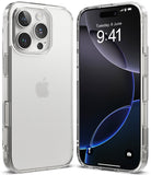 iPhone 16 Pro Case | Fusion Matte - Clear matte iPhone 16 Pro case shown from back and front views.